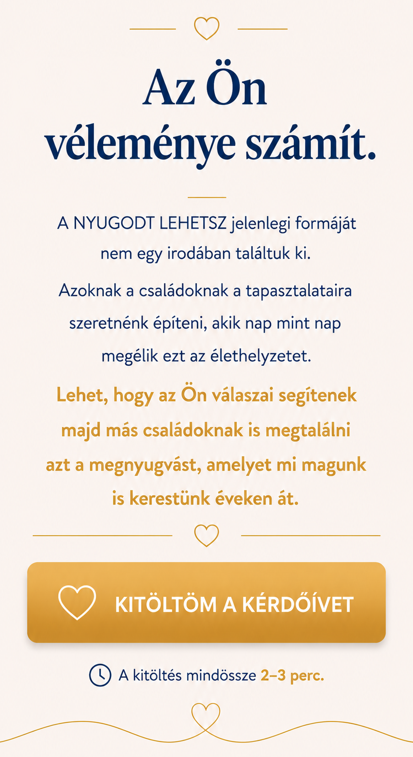 Az Ön véleménye számít – töltse ki a kérdőívet